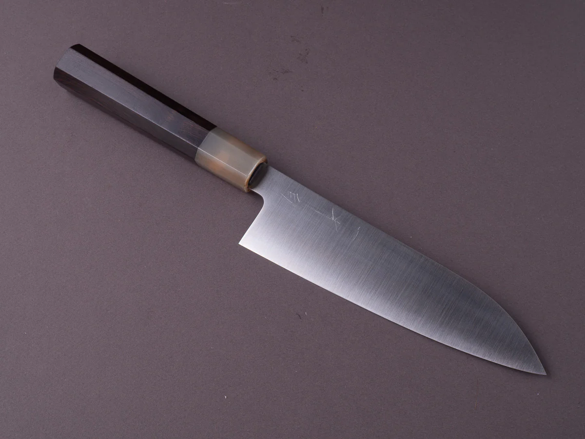 Hitohira - AH - Hagane - 165mm - Santoku - Ebony Handle
