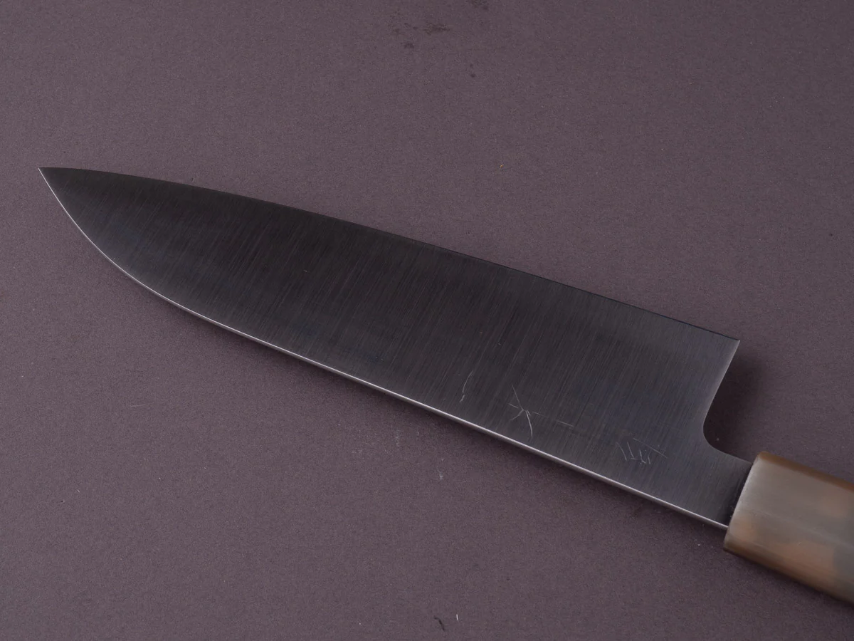 Hitohira - AH - Hagane - 165mm - Santoku - Ebony Handle - Image 3