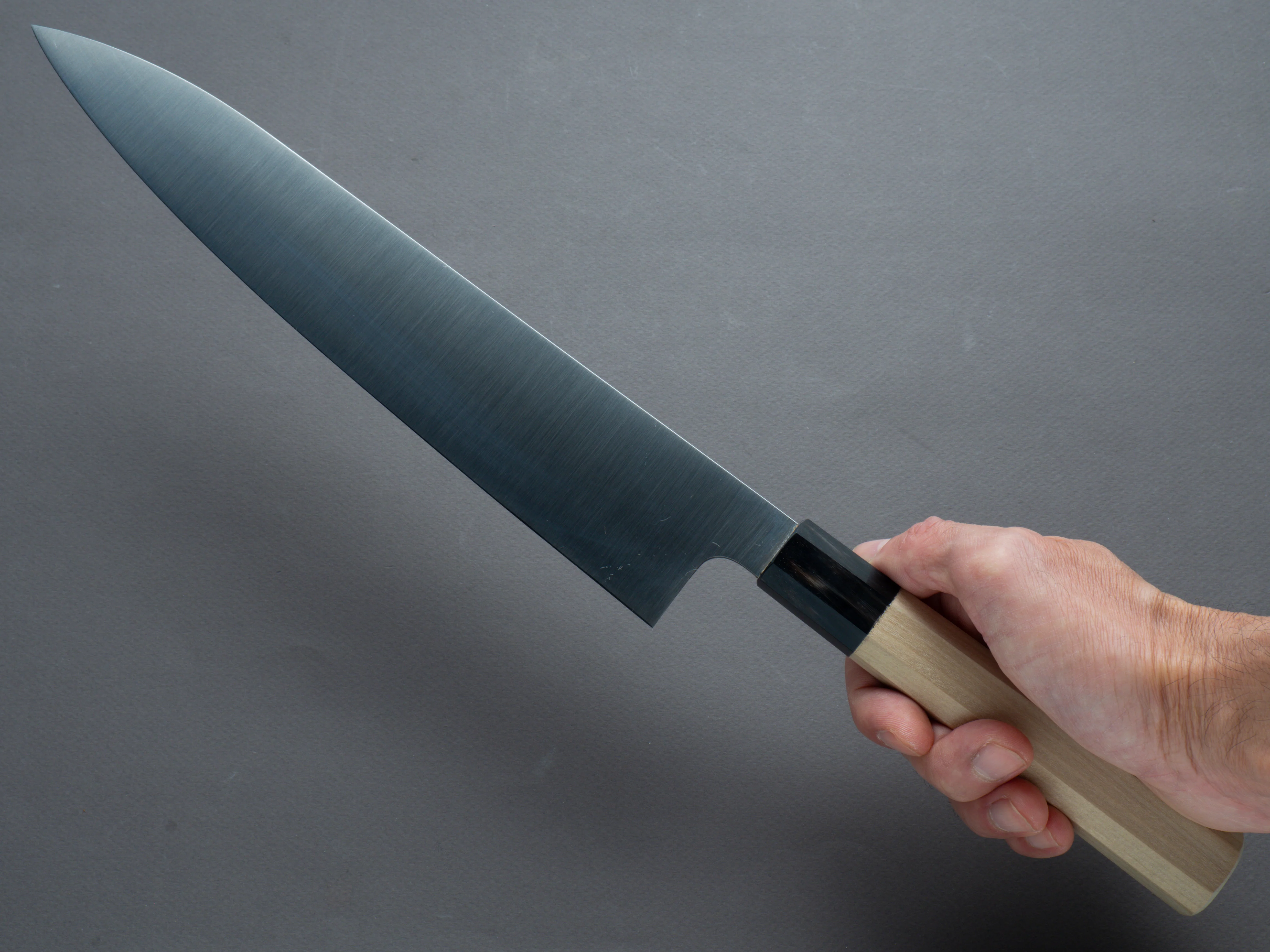 Hitohira - AH - Hagane - Gyuto - 270mm - Magnolia Handle - Image 6