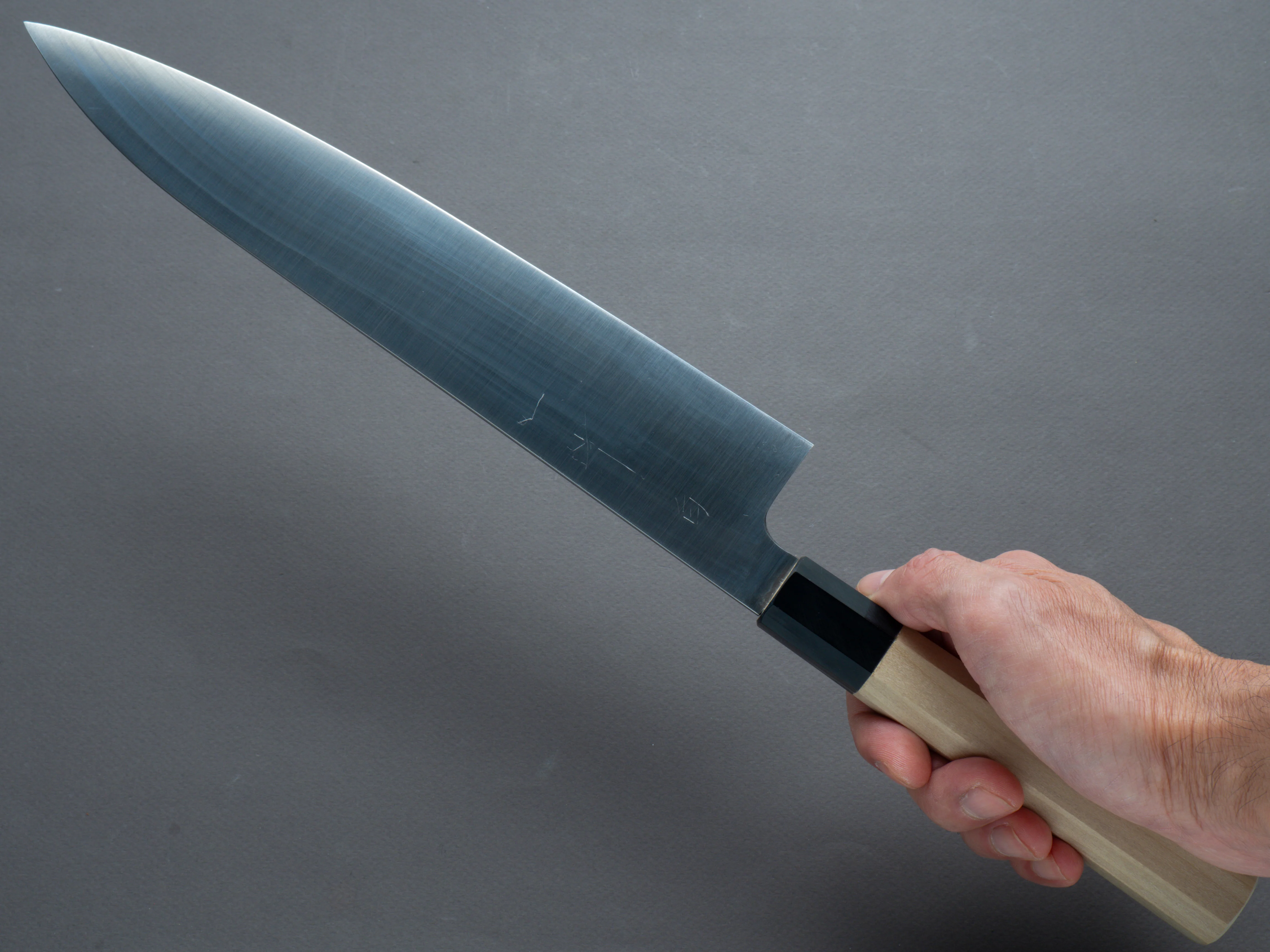 Hitohira - AH - Hagane - Gyuto - 270mm - Magnolia Handle - Image 7