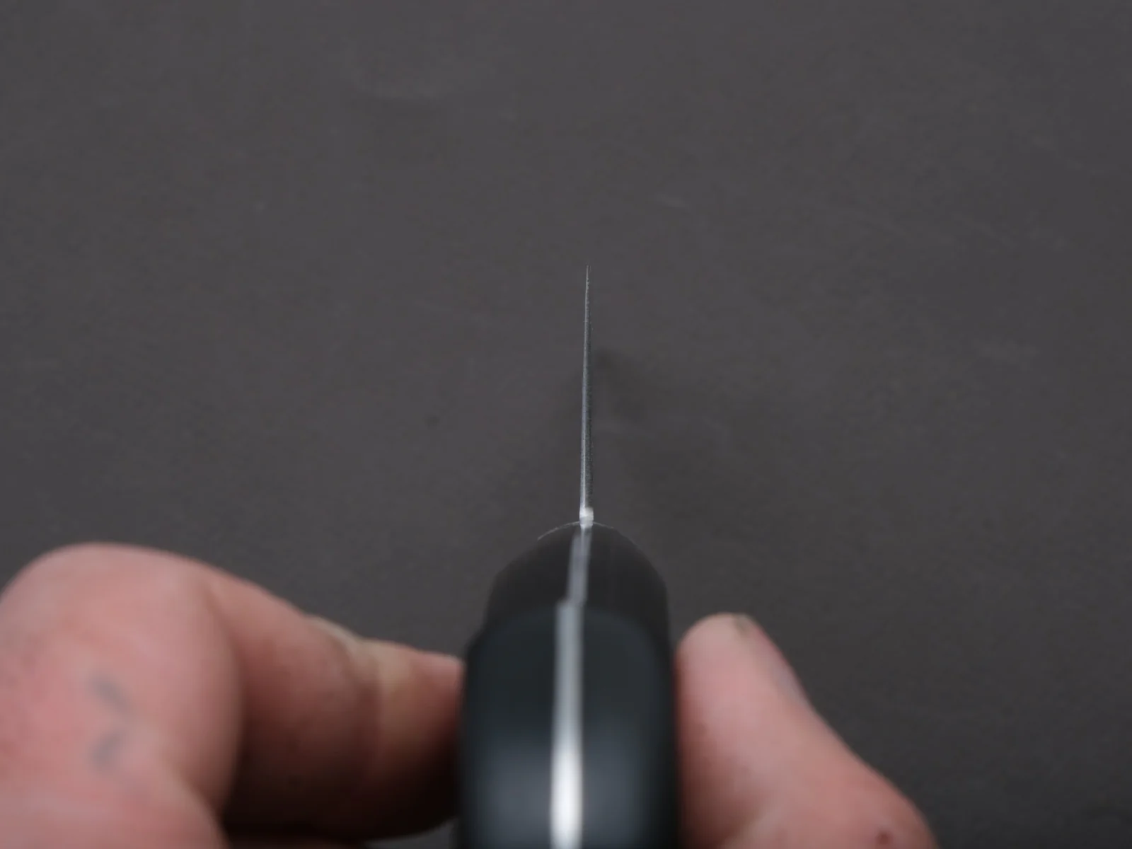 Hitohira - AH - Hagane - Santoku - 165mm - Pakka Handle - Image 6