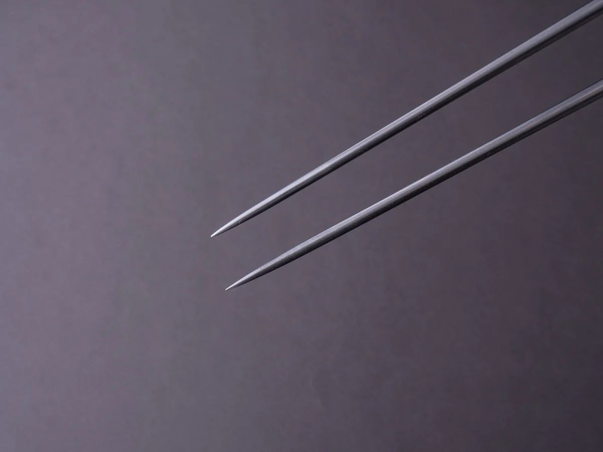 Hitohira - Chopsticks - Moribashi - 180mm - Rounded Ebony - Image 4