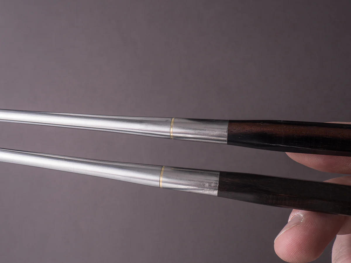 Hitohira - Chopsticks - Moribashi - 210mm - Hexagonal Ebony - Image 3