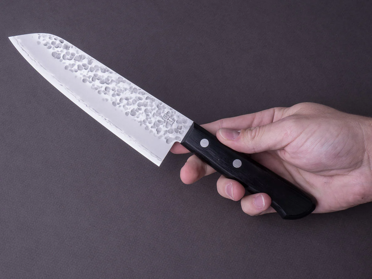 Hitohira - Chromax - 170mm Santoku - Western Handle - Image 6