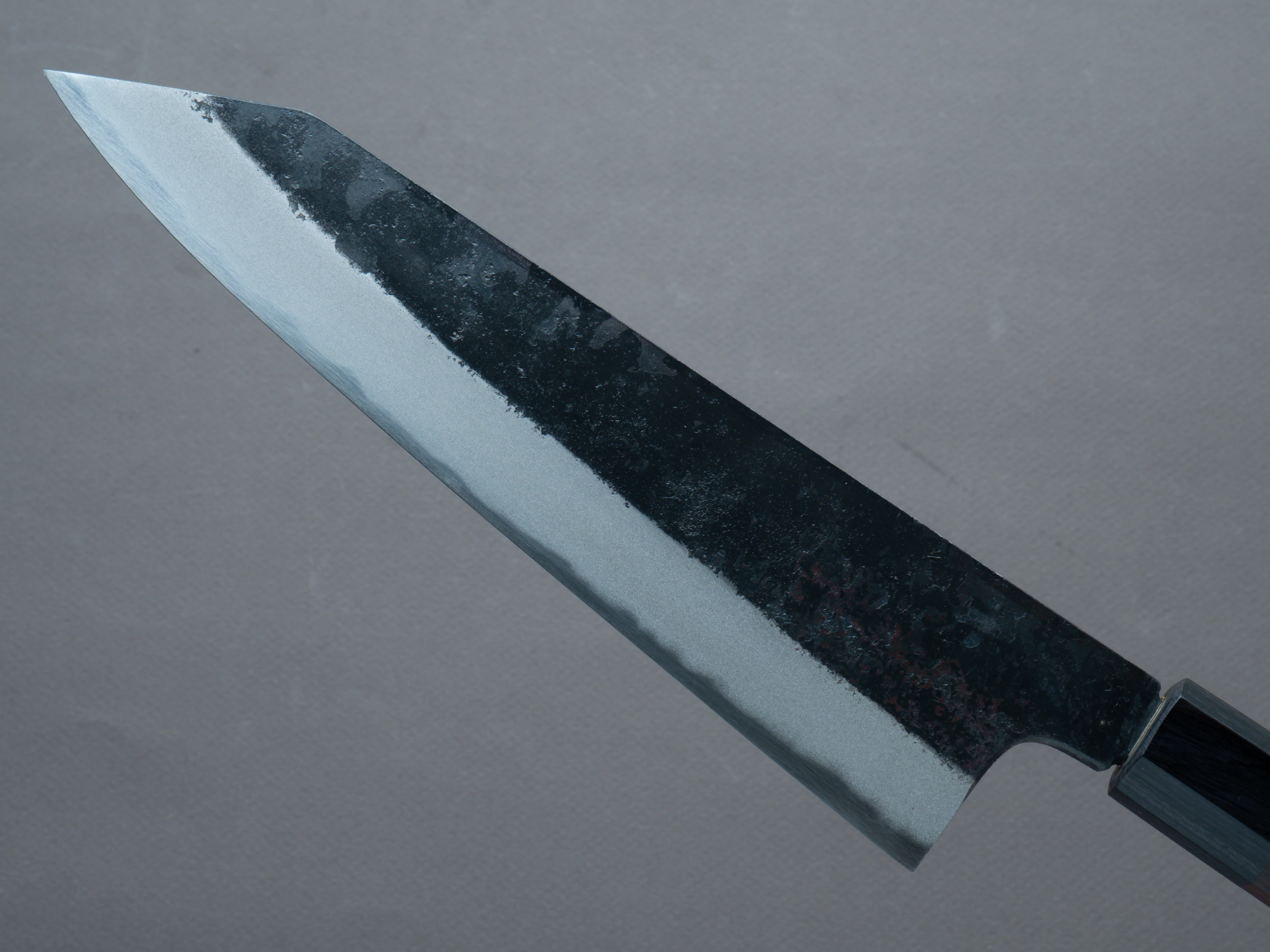Hitohira - Echizen OD - White #2 - Kurouchi - Kiritsuke Gyuto - 210mm - Rosewood Handle - Image 3