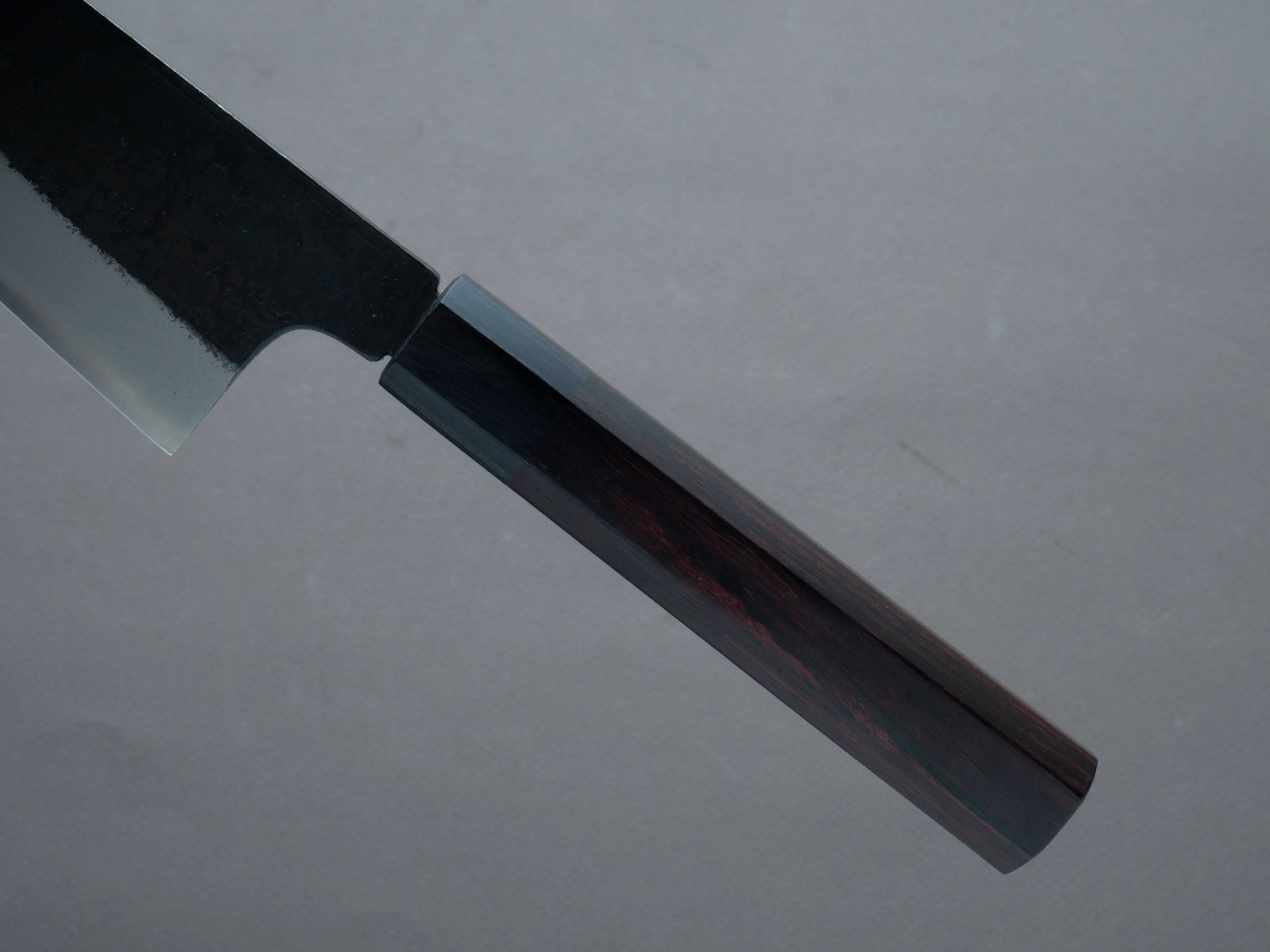 Hitohira - Echizen OD - White #2 - Kurouchi - Kiritsuke Gyuto - 210mm - Rosewood Handle - Image 5