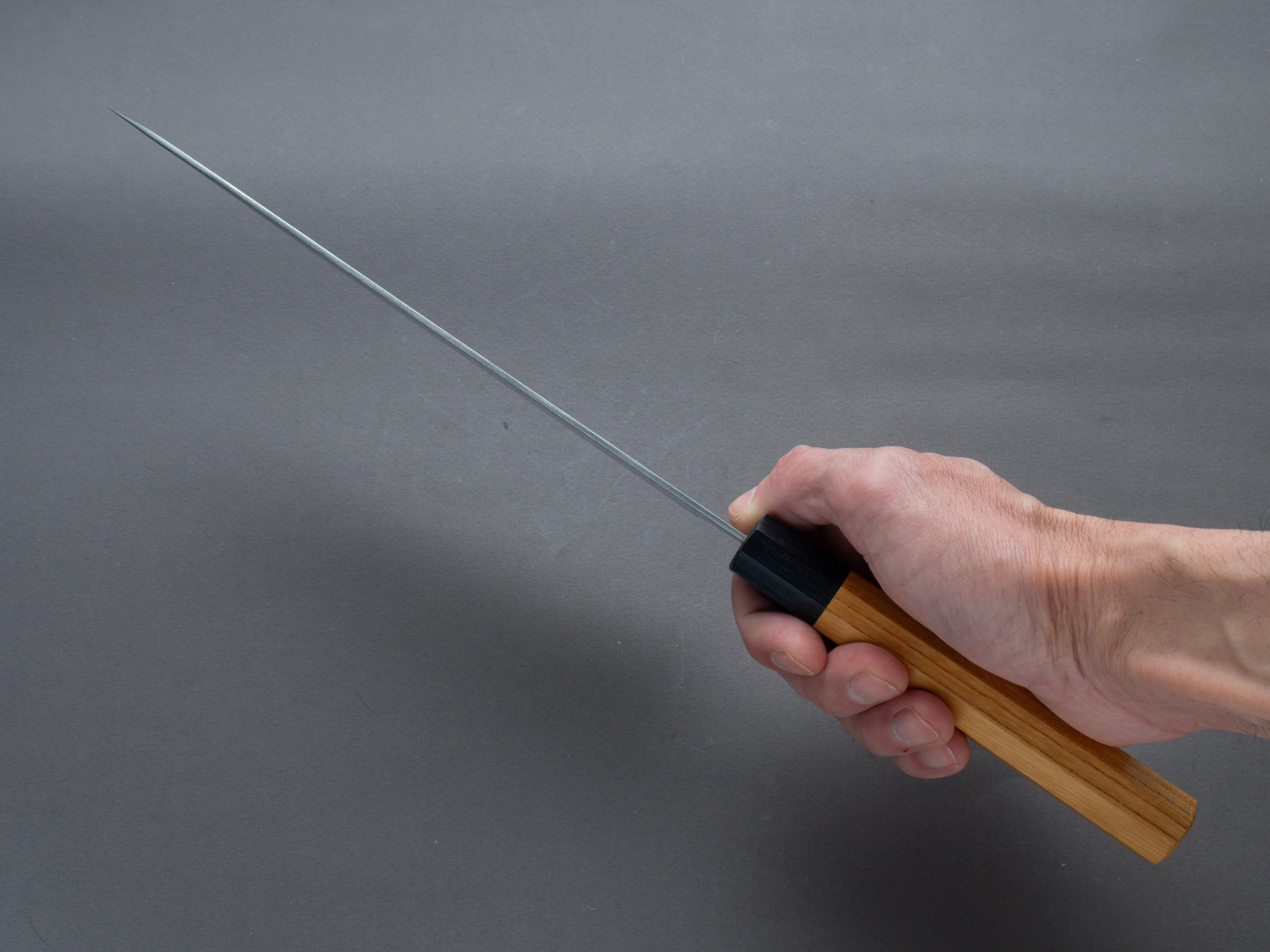 Hitohira - Echizen - SG2 - 210mm - Gyuto - Keyaki Zelkova Handle - Image 8