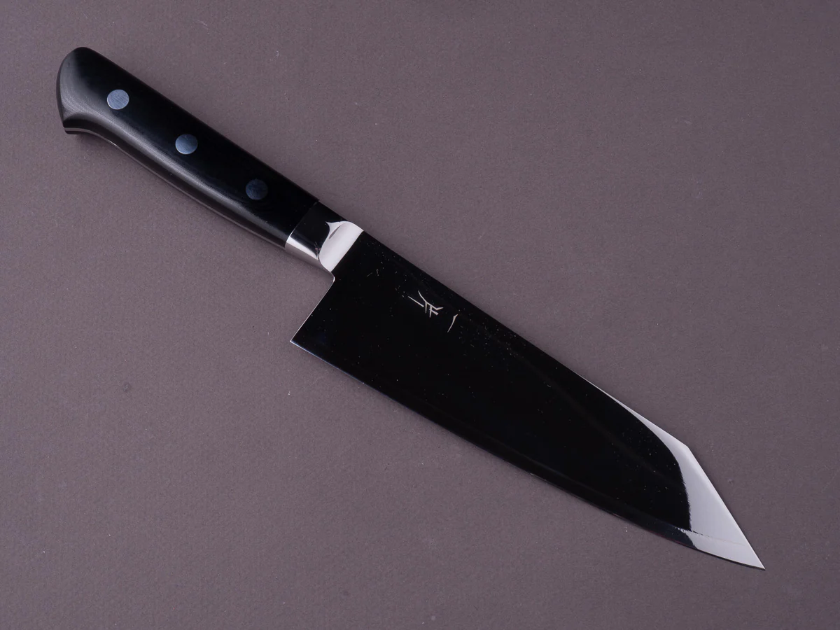 Hitohira - FJ - SG2 - Mirror Polished - Bunka - 180mm - Western Linen Micarta Handle