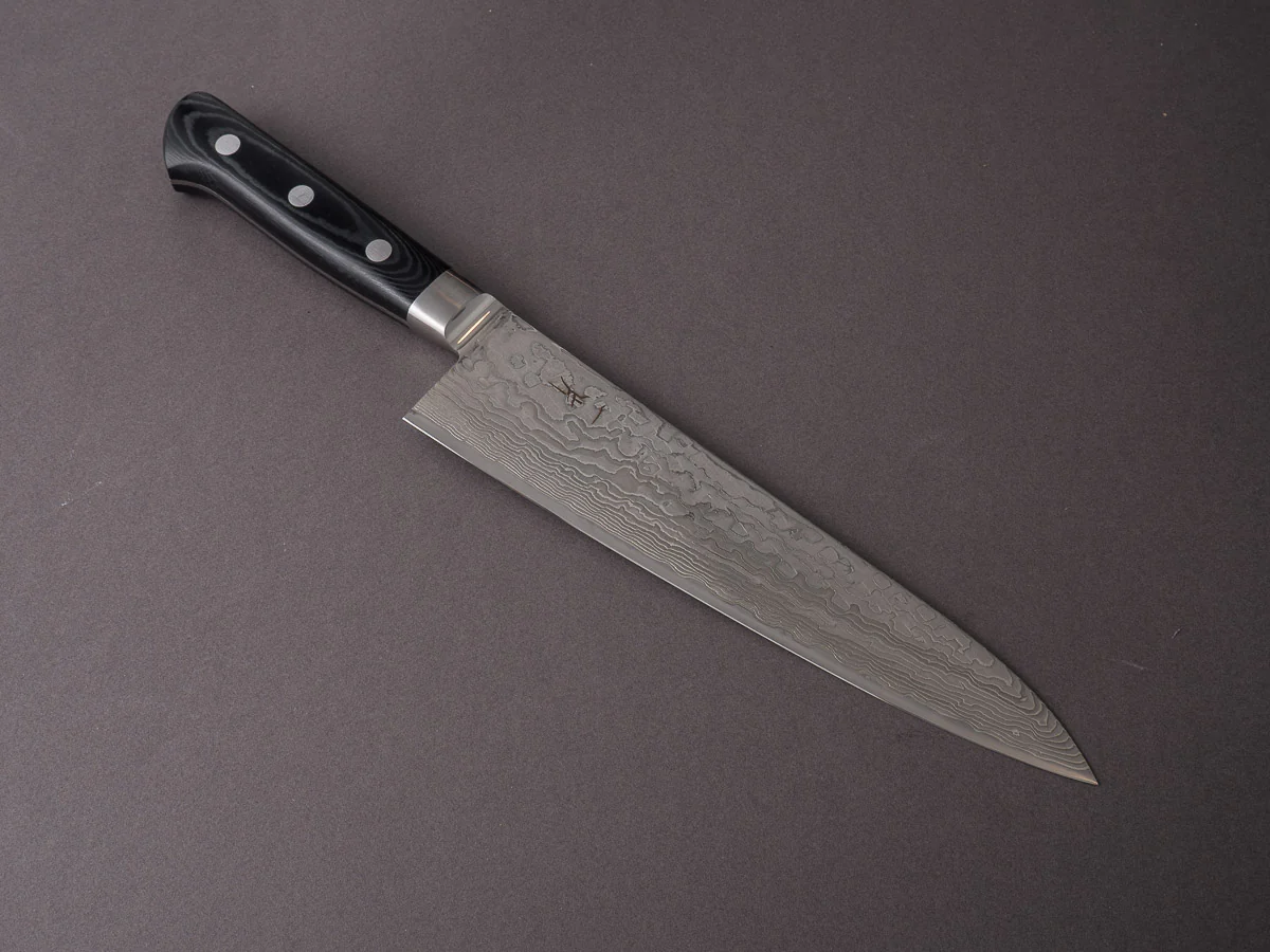 Hitohira - FJ - SG2 Nickel Damascus - 210mm Gyuto - Western Handle