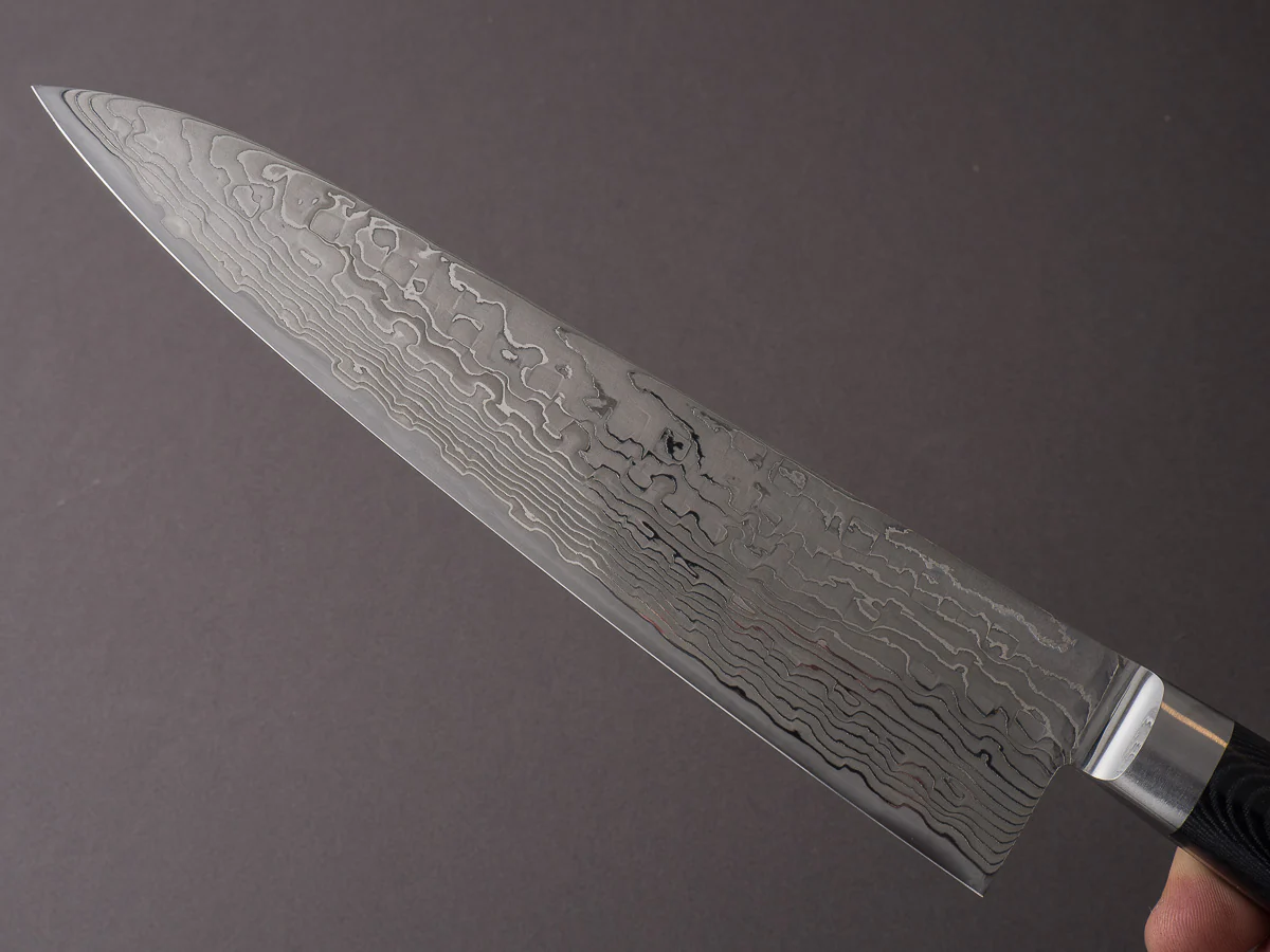 Hitohira - FJ - SG2 Nickel Damascus - 210mm Gyuto - Western Handle - Image 7