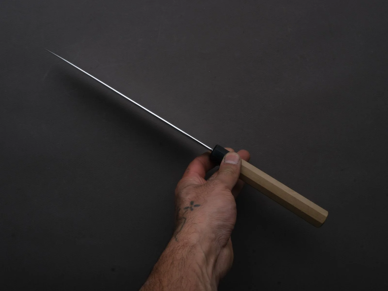 Hitohira - FJ - VG-10 - Gyuto - 210mm - Magnolia Wood Handle - Image 5