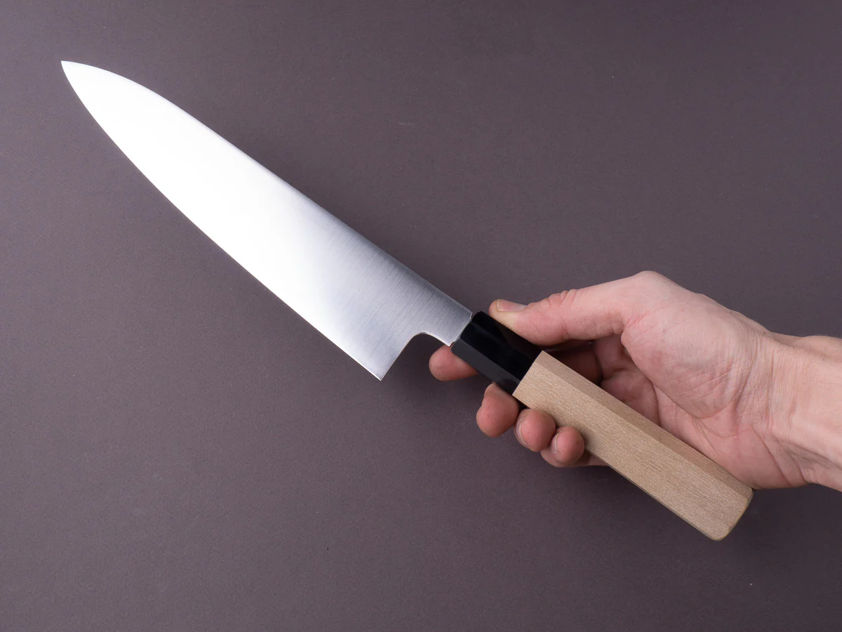 Hitohira - FJ VG10 - 240mm Gyuto - Ho Wood Handle (Wa/Fine Edge) - Image 8