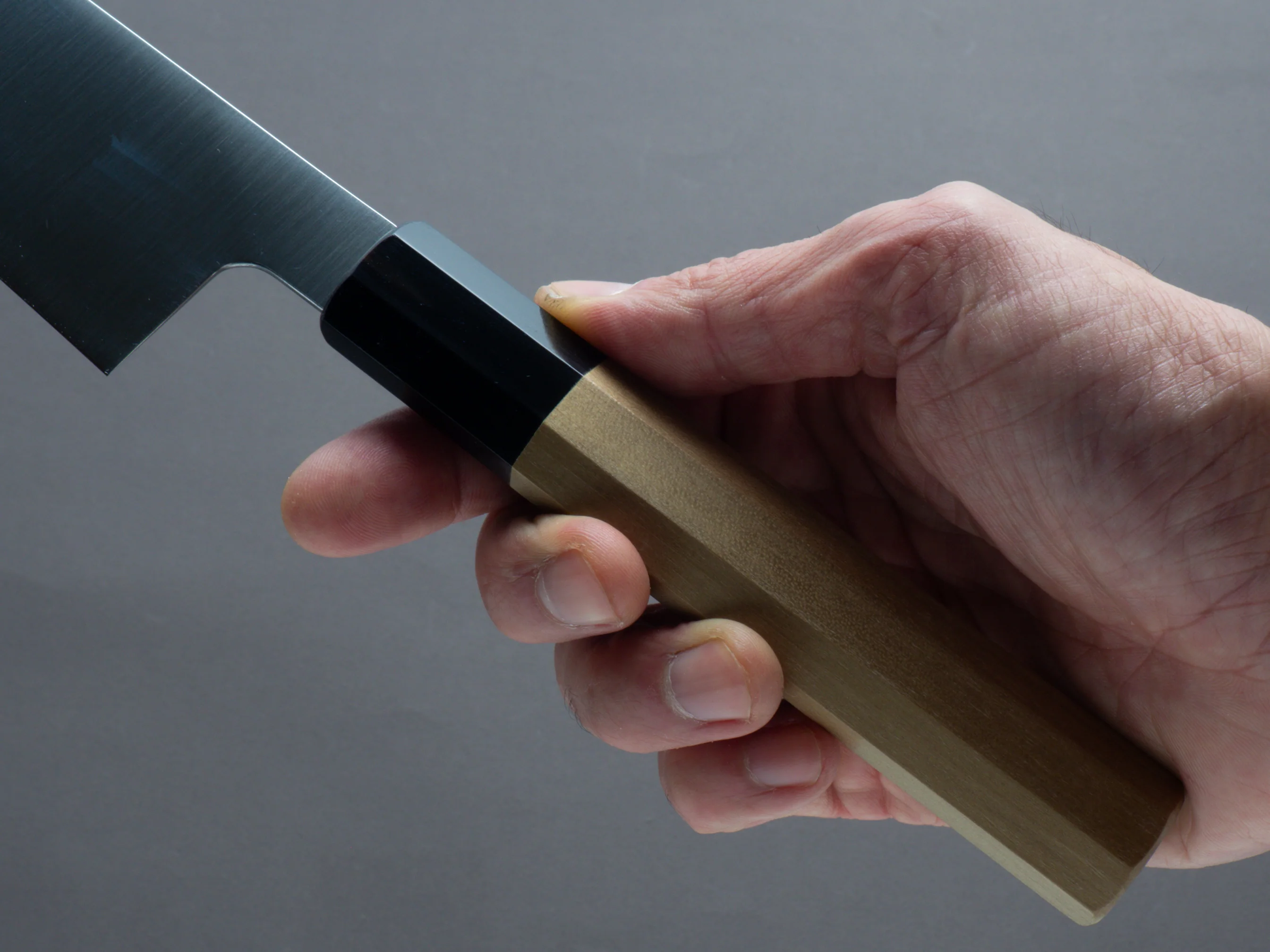 Hitohira - FJ - VG10 - Gyuto - 210mm - Taihei Magnolia Wood Handle - Image 5