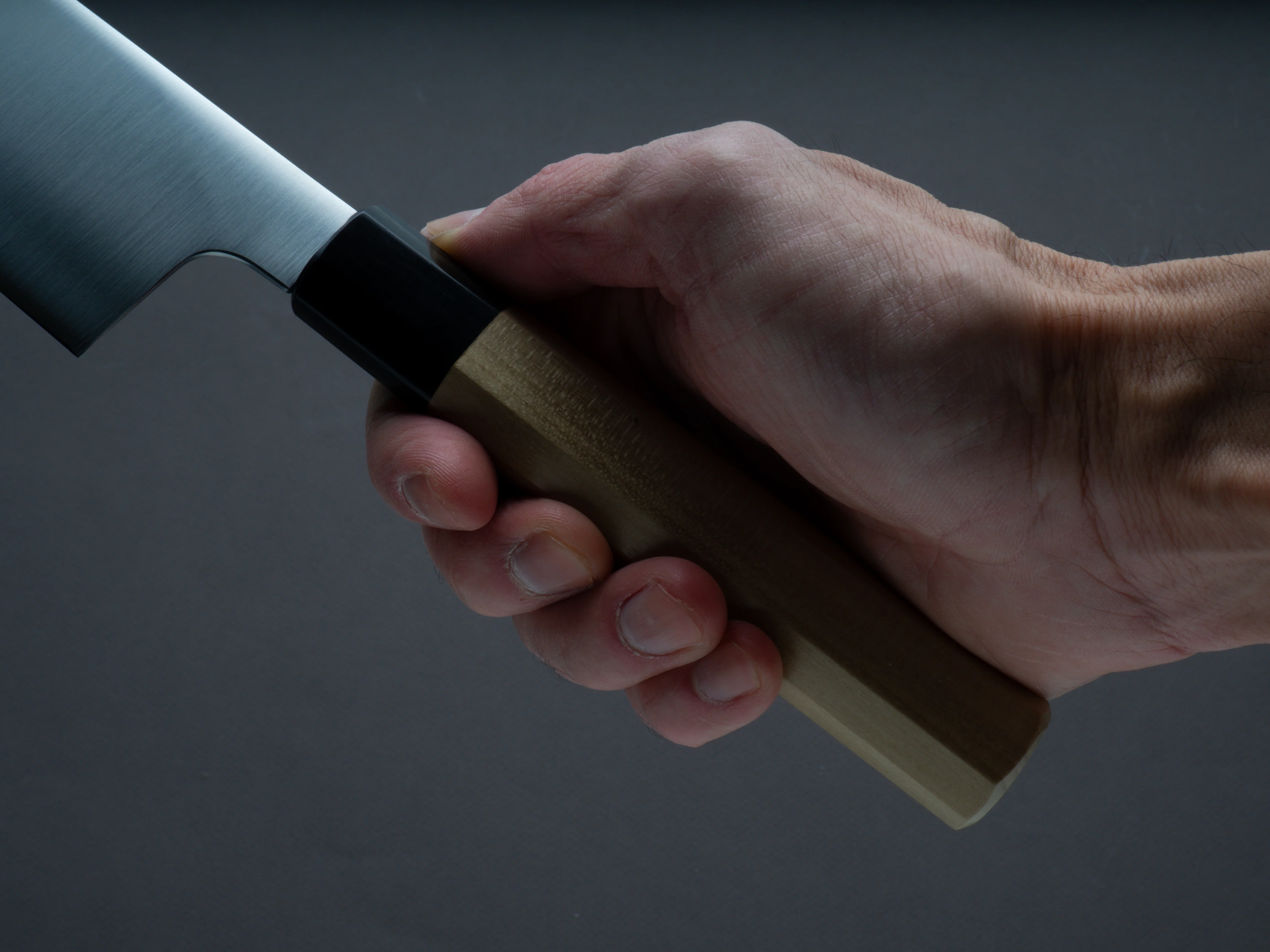 Hitohira - FJ - VG10 - Gyuto - 240mm - Magnolia Wood Handle - Image 5