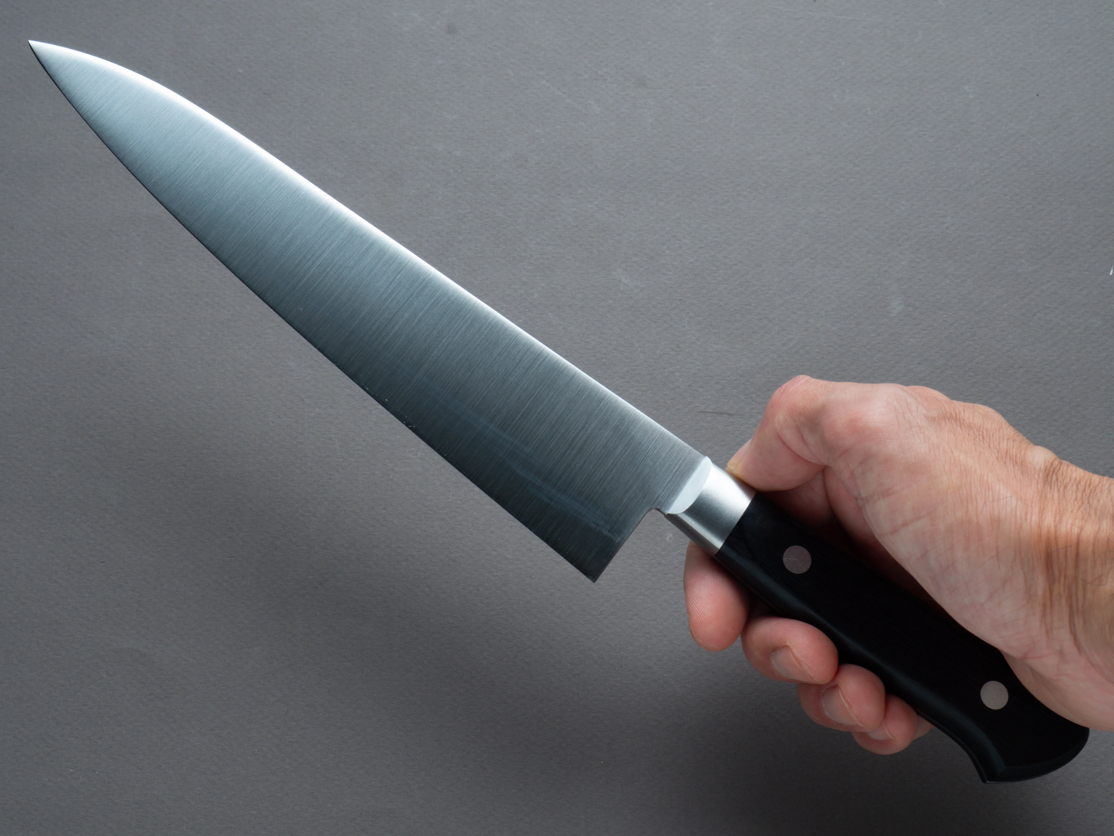 Hitohira - FJ - VG10 - Gyuto - 210mm - Western Handle - Image 6