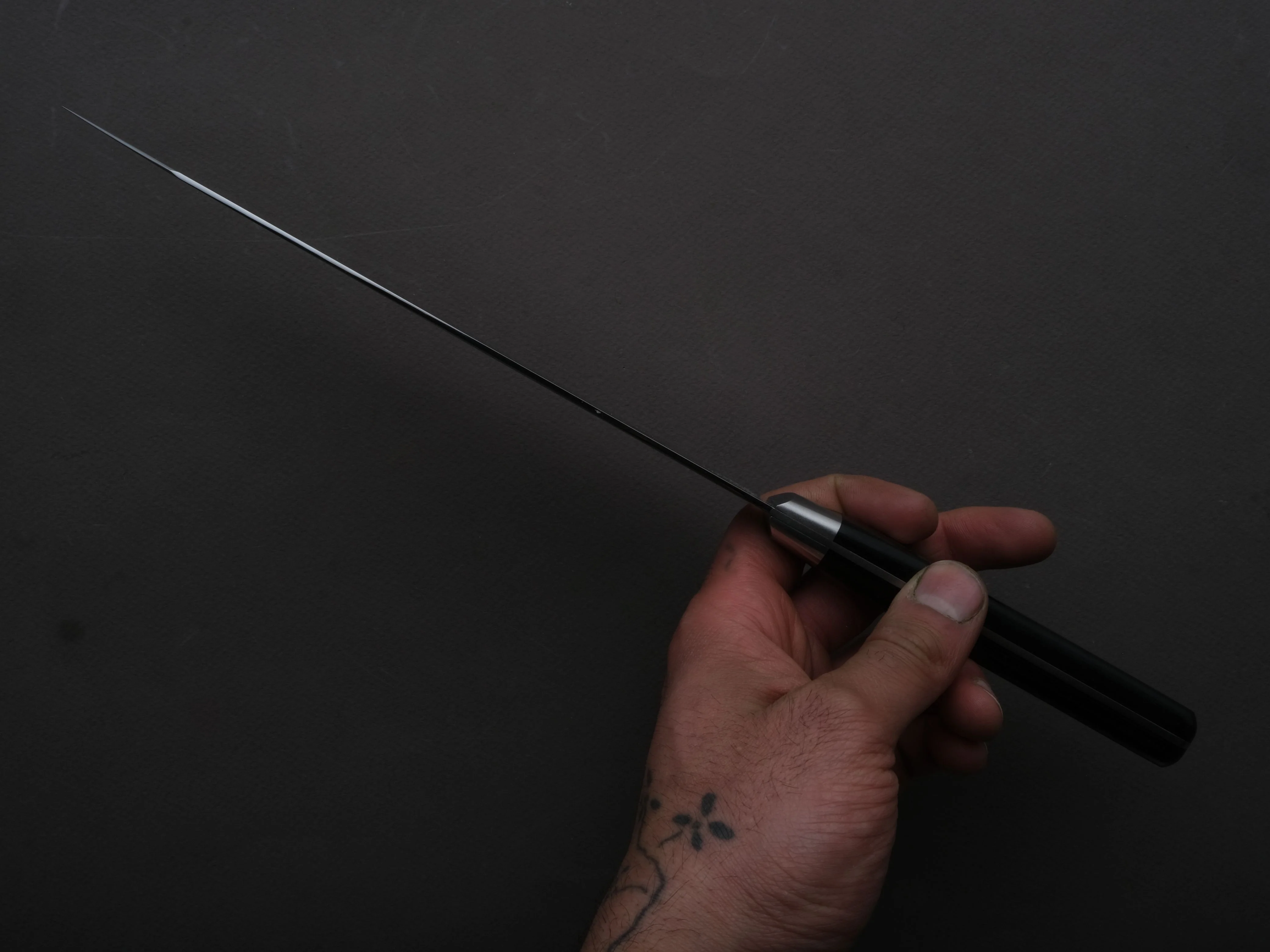 Hitohira - FJ - VG10 - Kiritsuke Gyuto - 210mm - Western Handle - Image 5