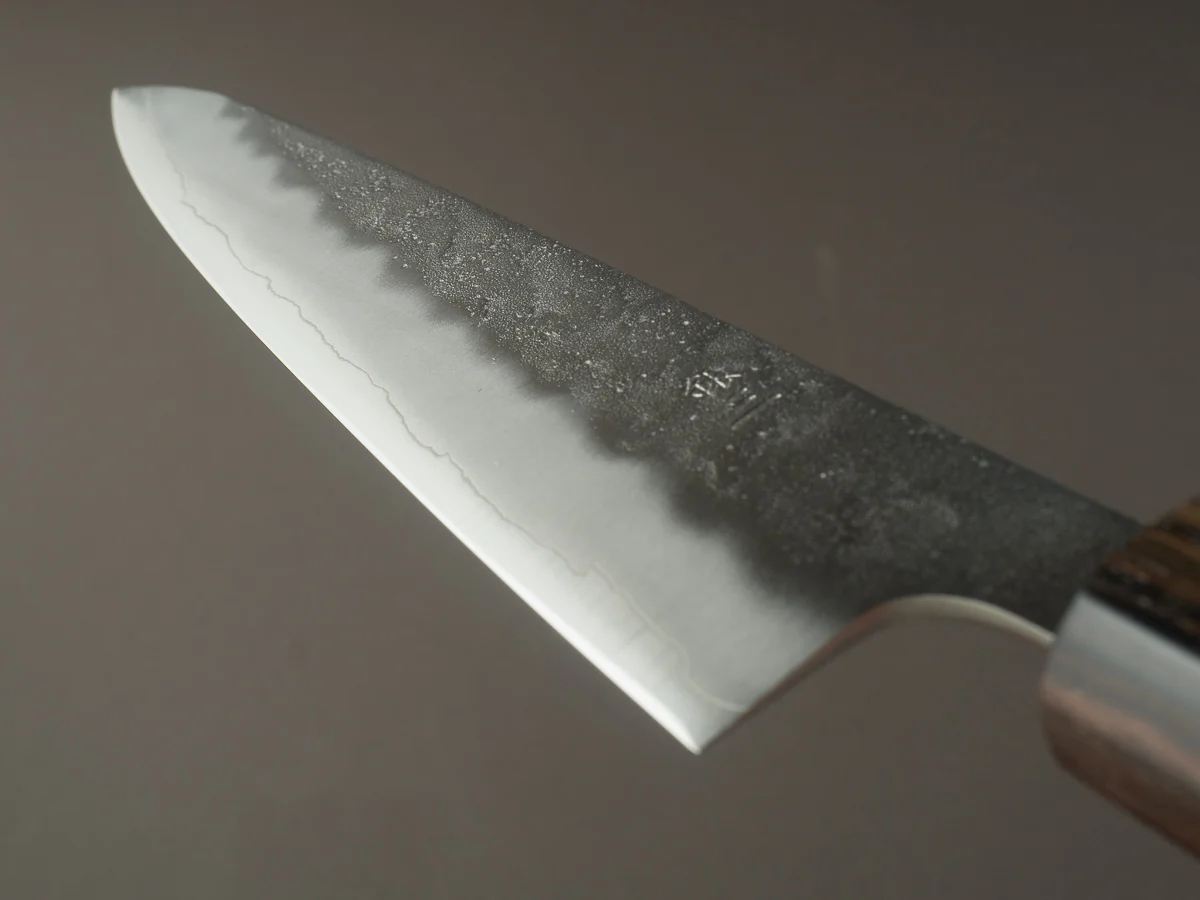 Hitohira - Futana - Ginsan - Nashiji - Petty - 150mm - Cherry Handle - Image 10