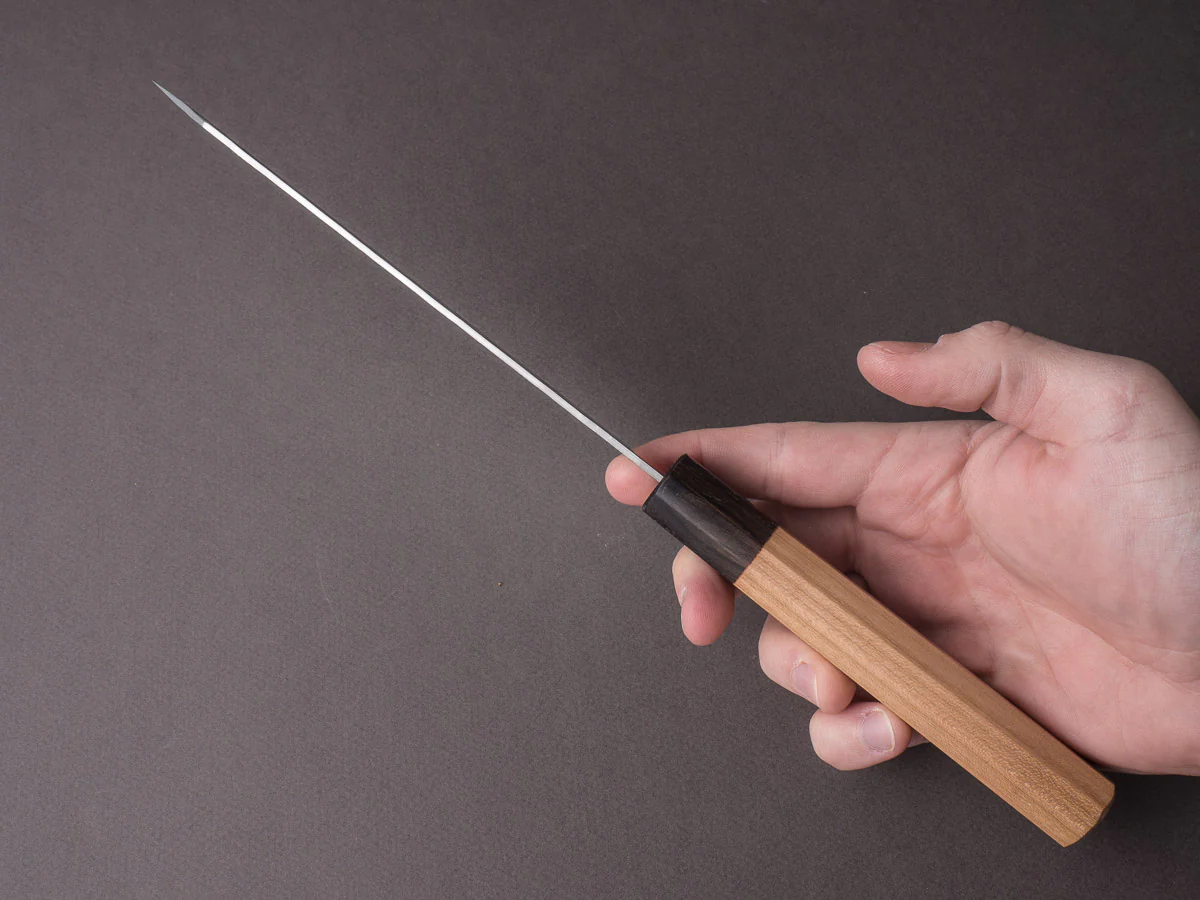Hitohira - Futana - Ginsan - Nashiji - Bunka - 170mm - Cherry Handle - Image 8