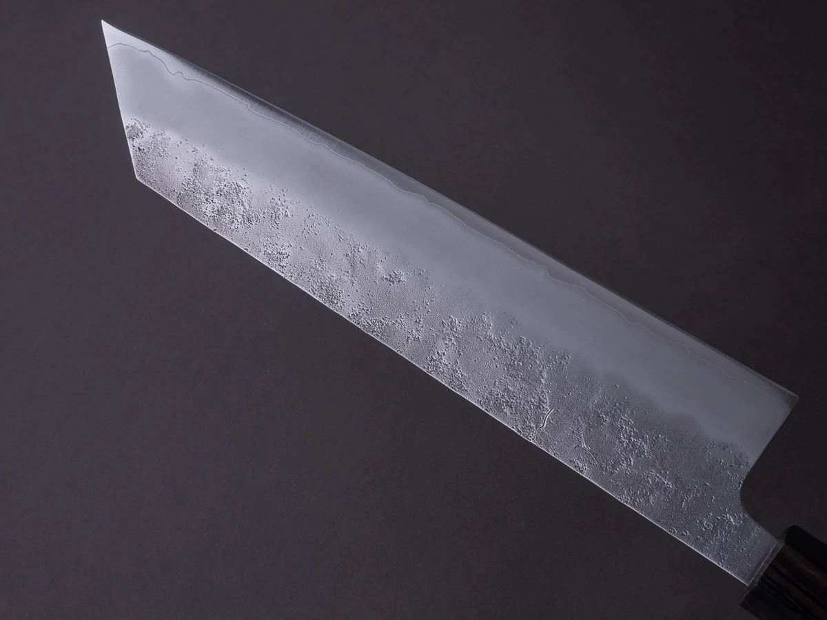 Hitohira - Futana - Ginsan - Nashiji - Kiritsuke Gyuto - 210mm - Cherry Handle - Image 3