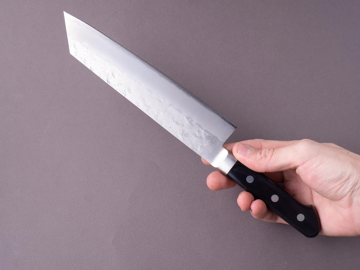Hitohira - Futana - Ginsan - Nashiji - Kiritsuke Gyuto - 210mm - Western Handle - Image 7