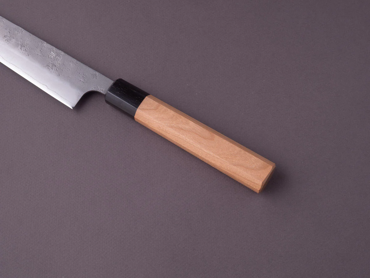 Hitohira - Futana - Ginsan - Nashiji - Sujihiki - 270mm - Cherry Handle - Image 2