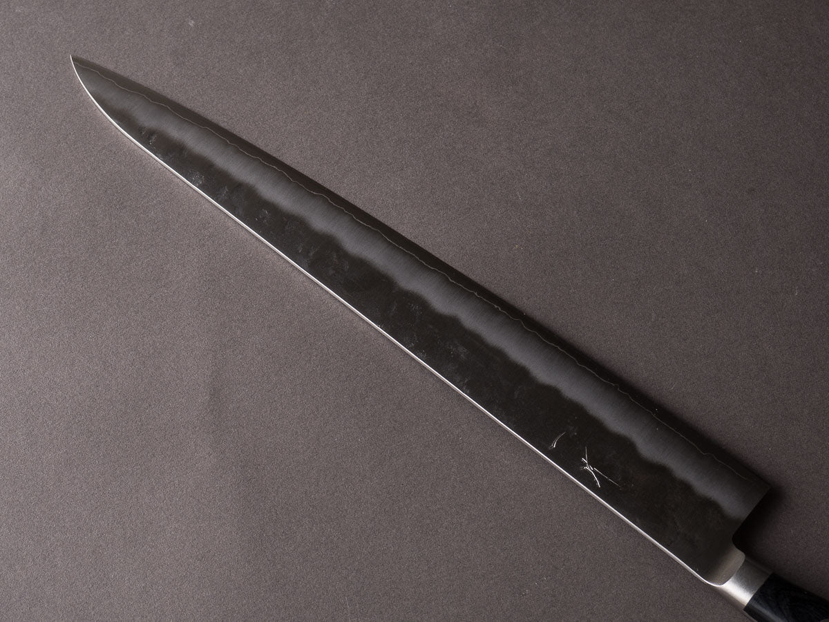 Hitohira - Futana - Ginsan - Nashiji - Sujihiki - 270mm - Western Handle - Image 4