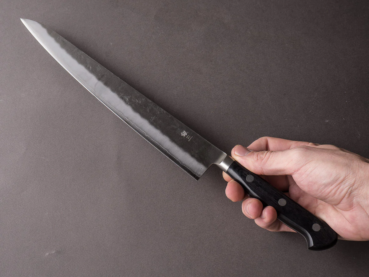 Hitohira - Futana - Ginsan - Nashiji - Sujihiki - 270mm - Western Handle - Image 7