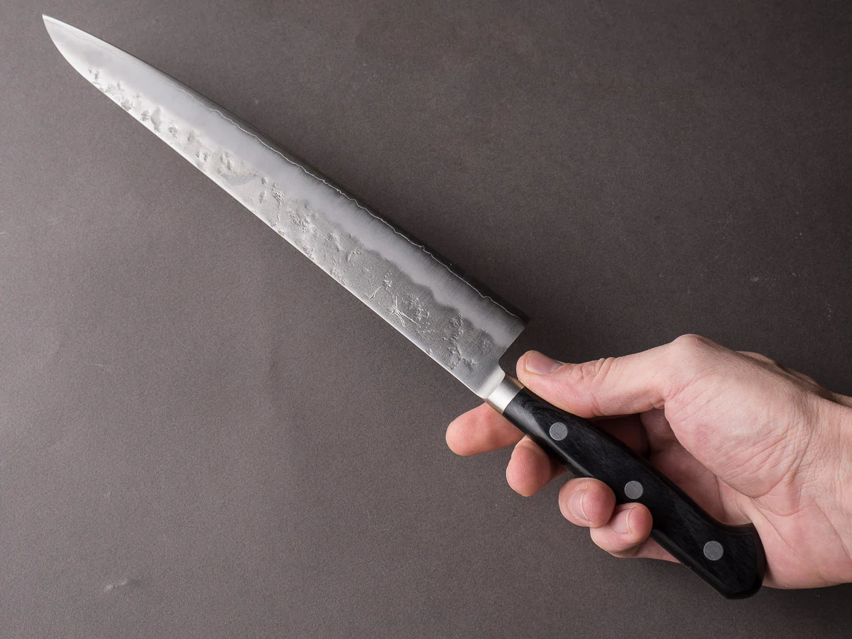 Hitohira - Futana - Ginsan - Nashiji - Sujihiki - 270mm - Western Handle - Image 8