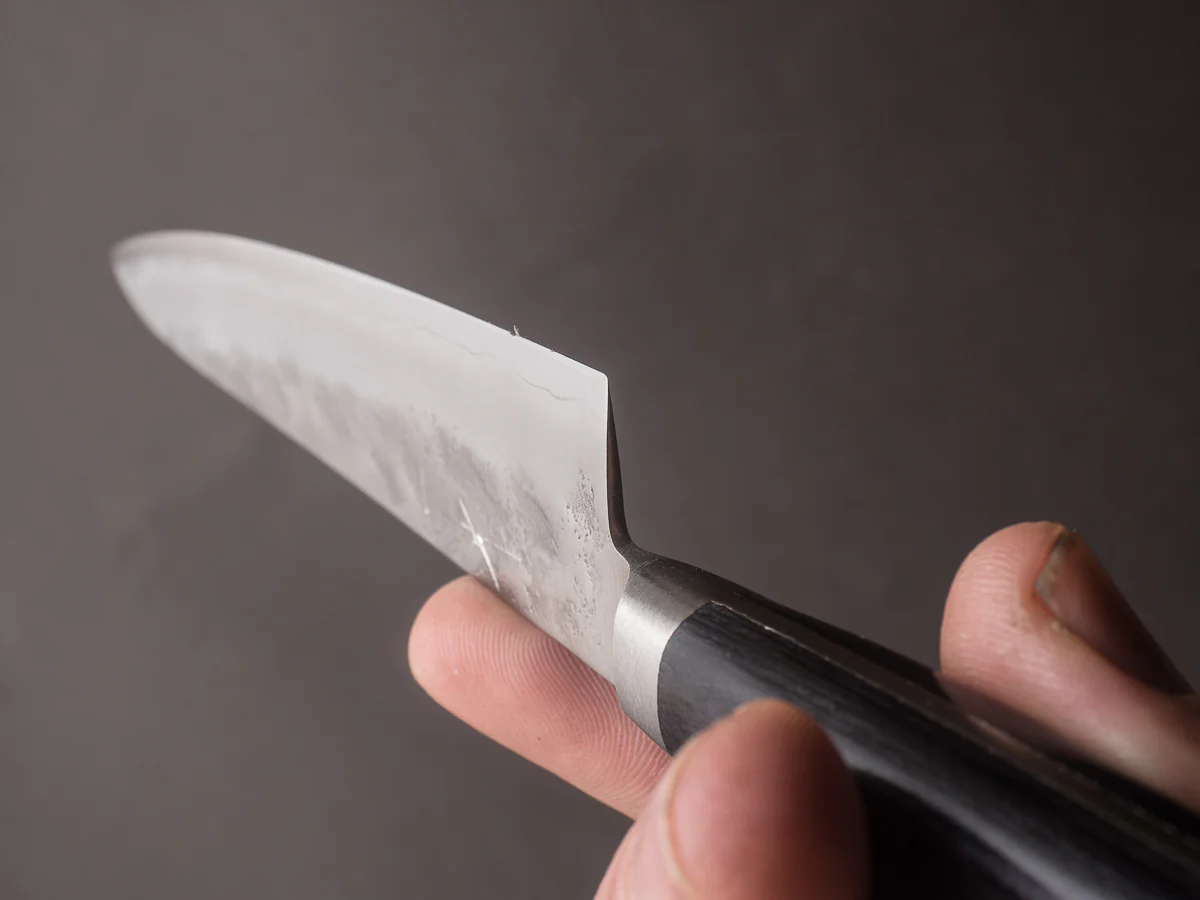 Hitohira - Futana - Ginsan - Nashiji - Petty - 135mm - Western Handle - Image 10