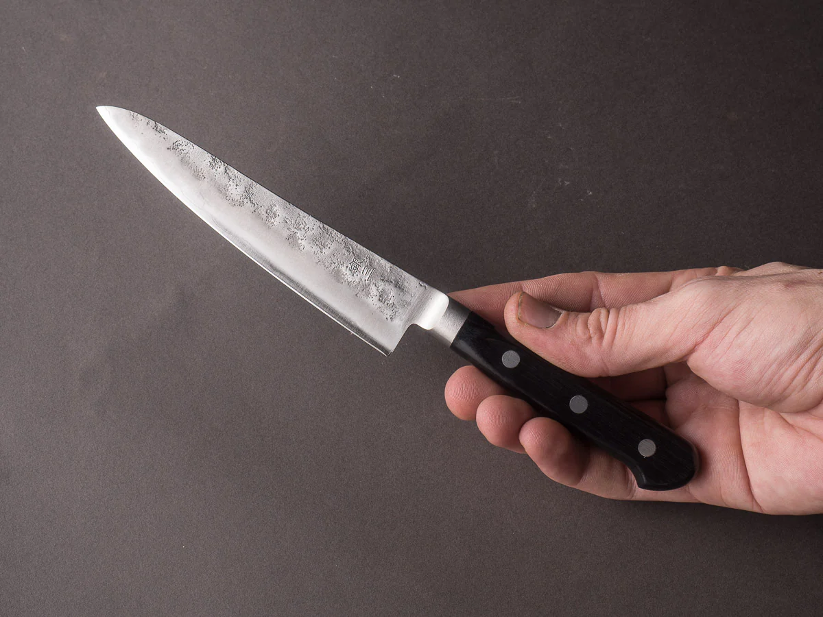 Hitohira - Futana - Ginsan - Nashiji - Petty - 135mm - Western Handle - Image 7