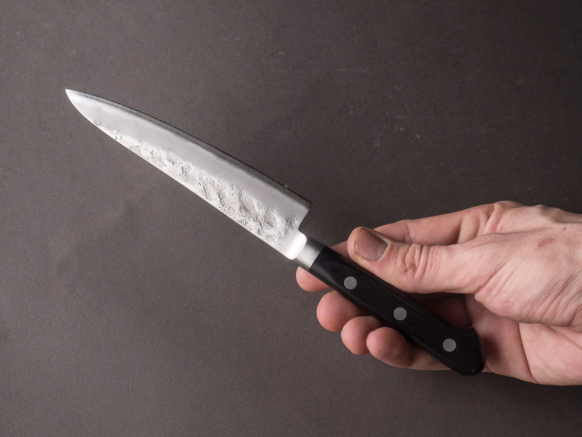 Hitohira - Futana - Ginsan - Nashiji - Petty - 135mm - Western Handle - Image 8