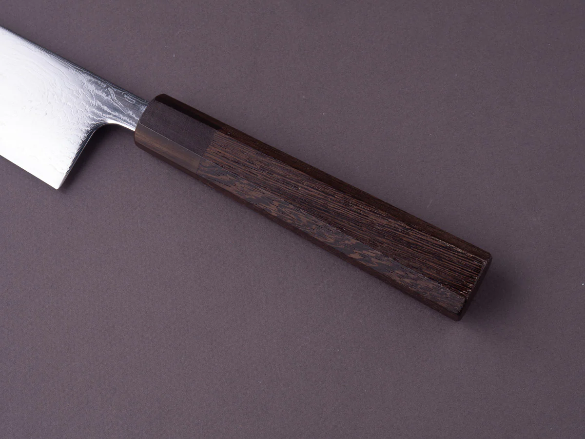 Hitohira - Futana - Nickel Damascus - 240mm Gyuto - Tagayasan Handle - Image 7