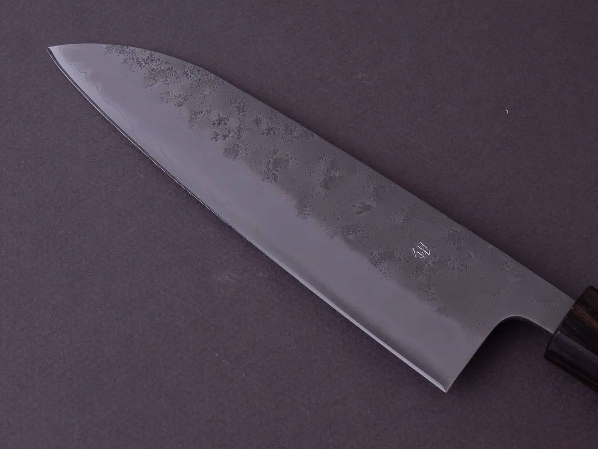 Hitohira - Futana - Ginsan - Nashiji - Santoku - 170mm - Cherry Handle - Image 9