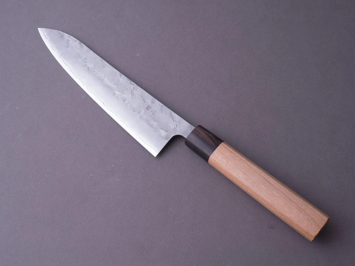 Hitohira - Futana - Ginsan - Nashiji - Gyuto - 210mm - Cherry Handle - Image 8