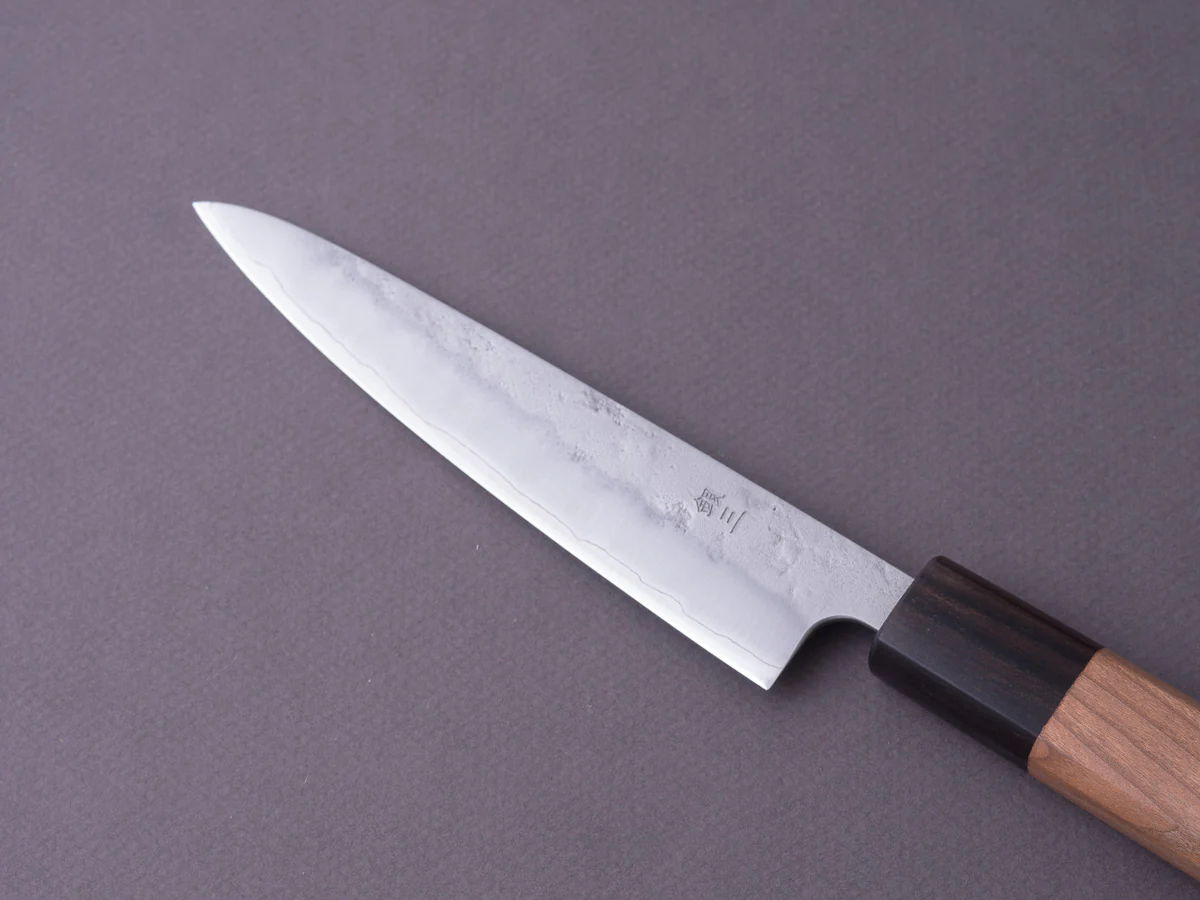 Hitohira - Futana - Ginsan - Nashiji - Petty - 135mm - Cherry Handle - Image 3