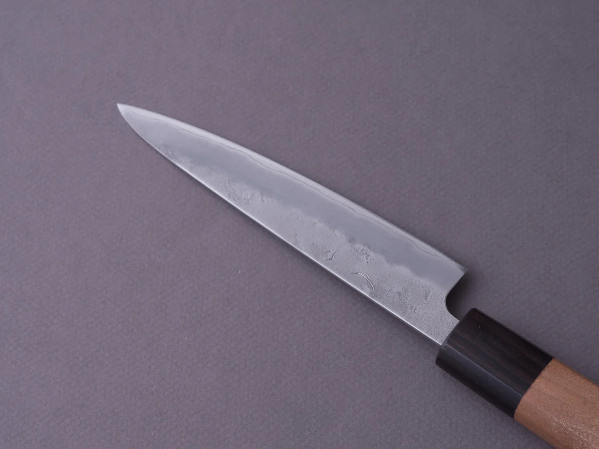 Hitohira - Futana - Ginsan - Nashiji - Petty - 135mm - Cherry Handle - Image 4
