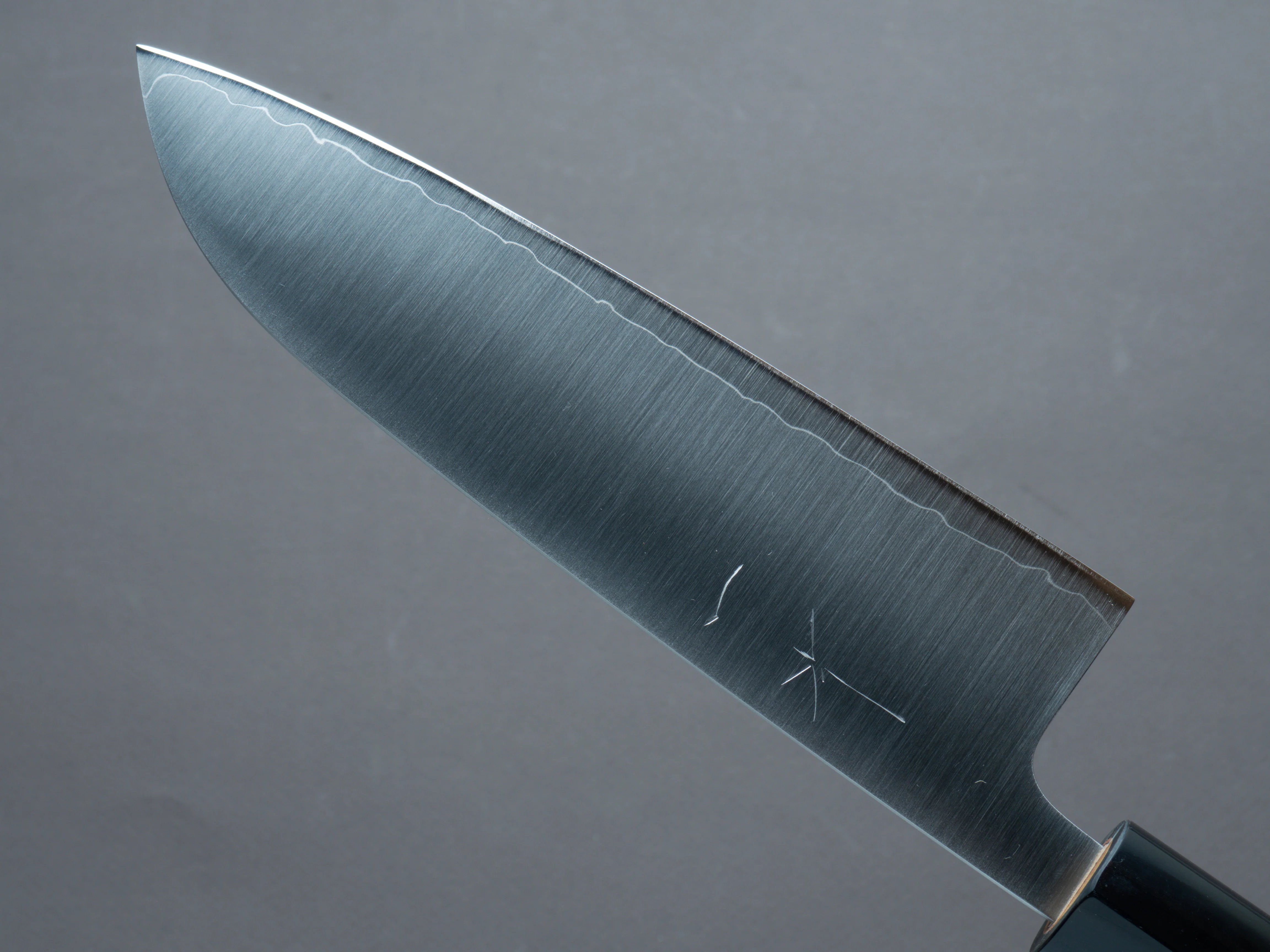 Hitohira - Futana - Stainless - Migaki - Santoku - 170mm - Magnolia Handle (D-Shape) - Image 4
