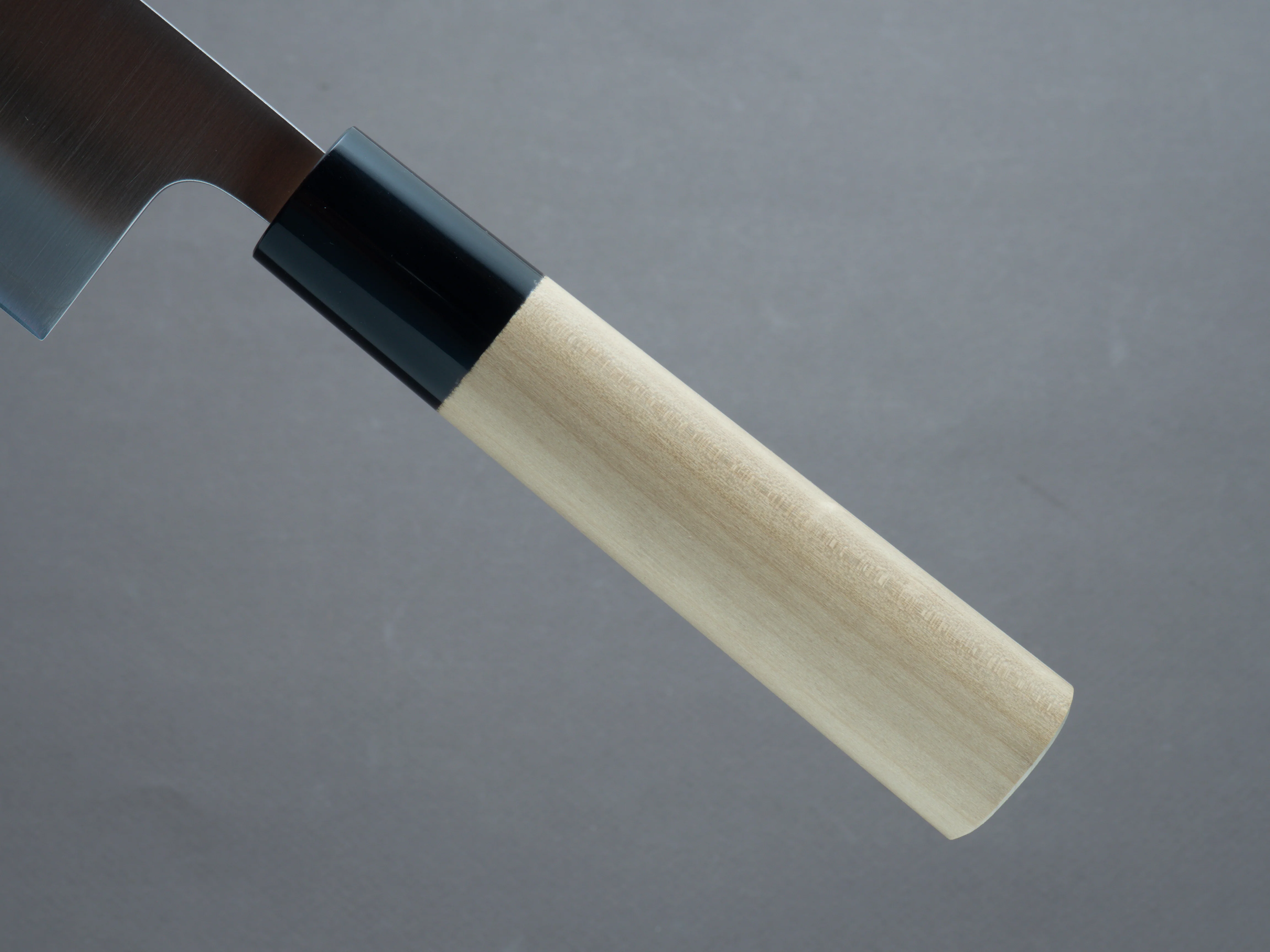 Hitohira - Futana - Stainless - Migaki - Santoku - 170mm - Magnolia Handle (D-Shape) - Image 5