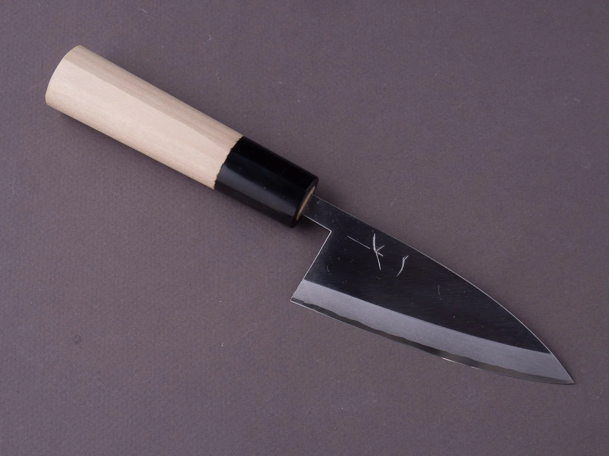 Hitohira - Gorobei - Blue #2 - 105mm Ajikiri - D-Shaped Magnolia Handle