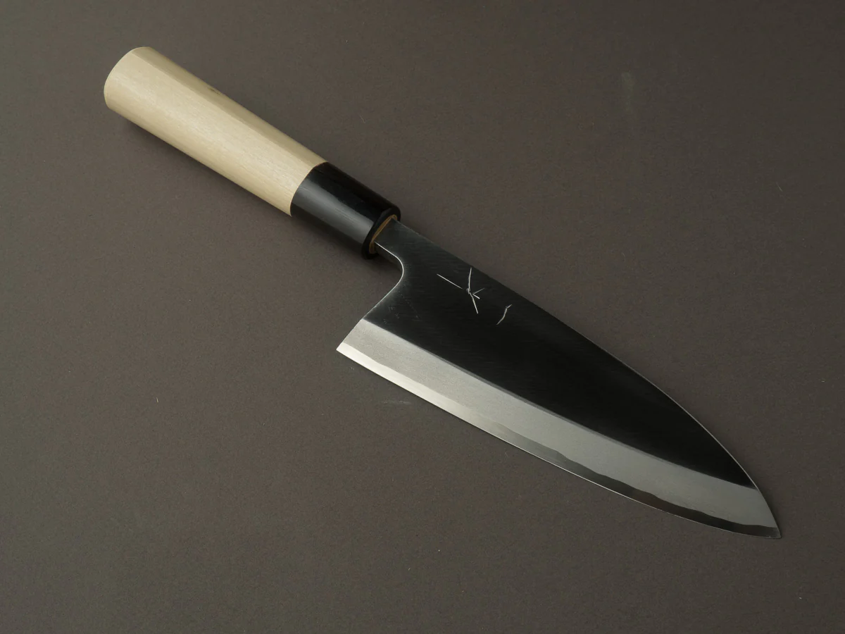 Hitohira - Gorobei - Blue #2 - 150mm Deba - Ho Wood Handle