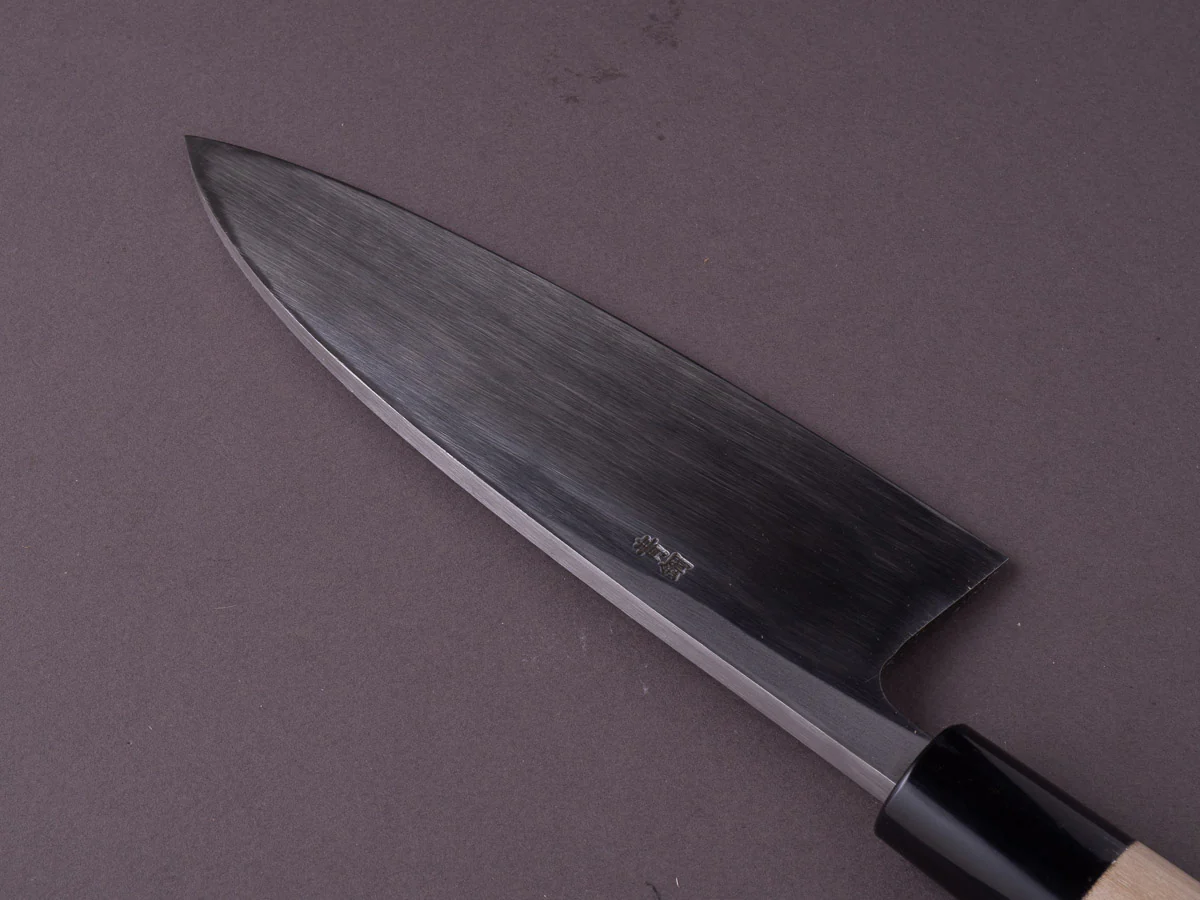 Hitohira - Gorobei - Blue #2 - 165mm Deba - Ho Wood Handle - Left-handed - Image 9