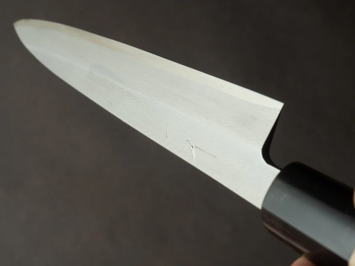 Hitohira - Gorobei - Blue #2 - 210mm Yanagiba - Ho Wood Handle - Image 10