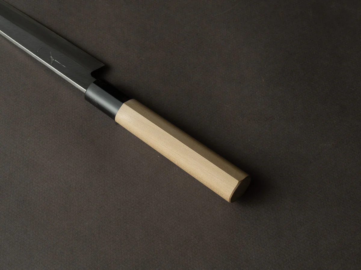Hitohira - Gorobei - Blue #2 - 210mm Yanagiba - Ho Wood Handle - Image 4