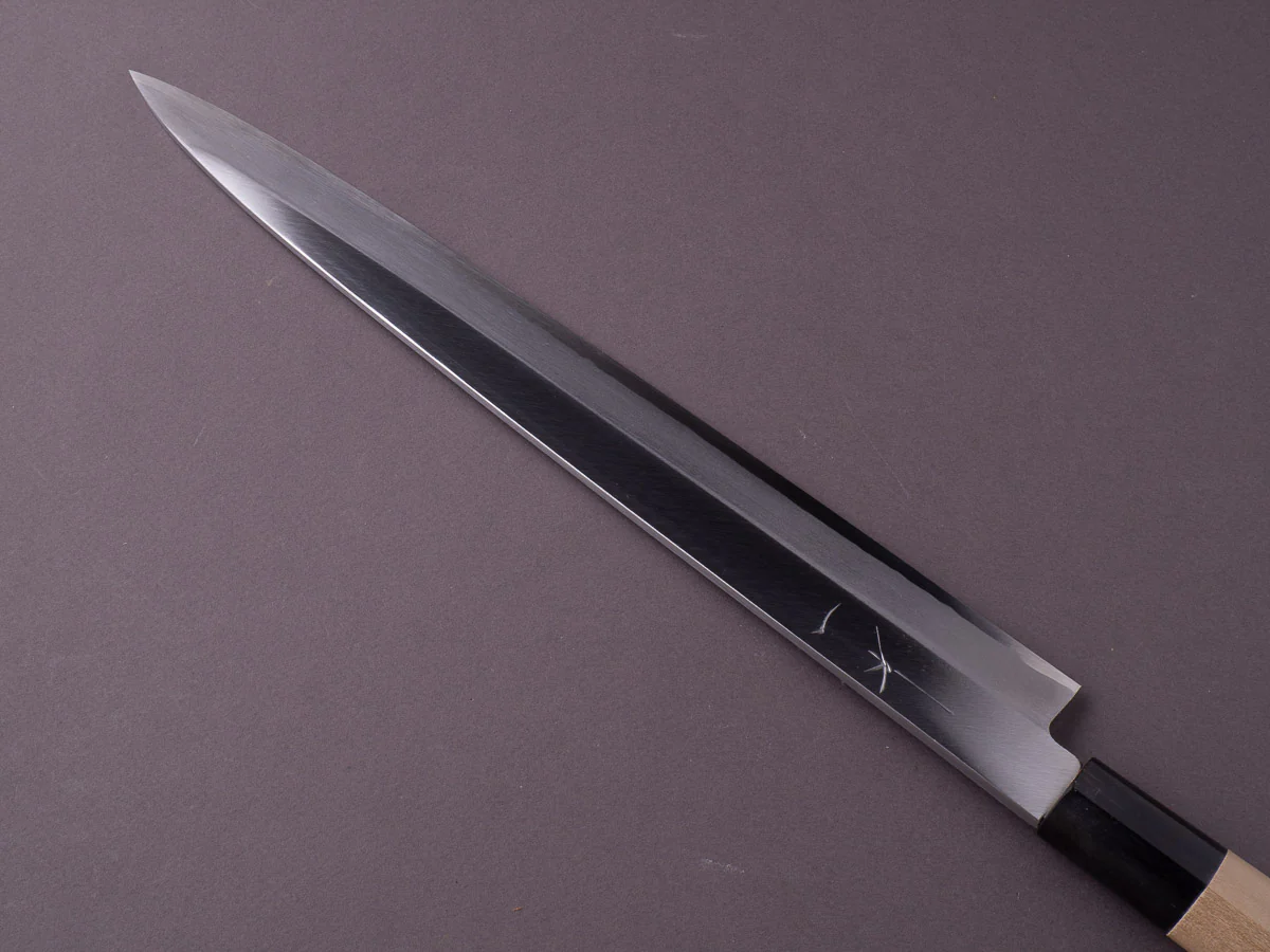 Hitohira - Gorobei - Blue #2 - 300mm Yanagiba - Ho Wood Handle - Image 4