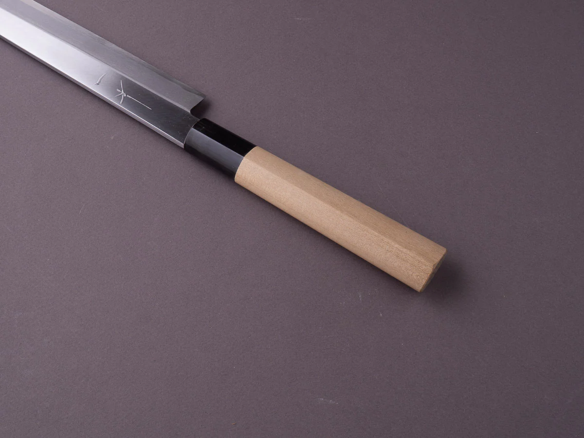 Hitohira - Gorobei - Blue #2 - 300mm Yanagiba - Ho Wood Handle - Image 6