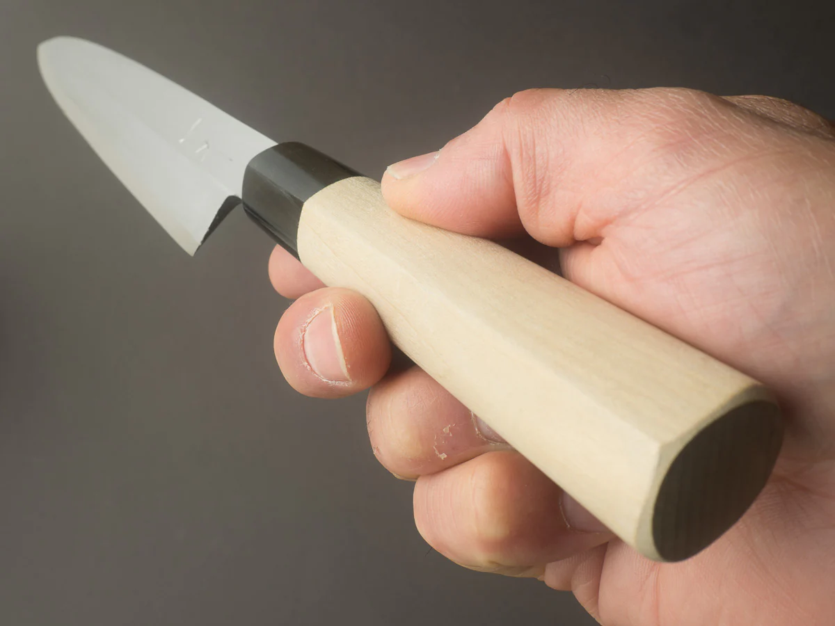 Hitohira - Gorobei - Blue #2 - Left Handed 240mm Yanagiba - Ho Wood Handle - Image 8
