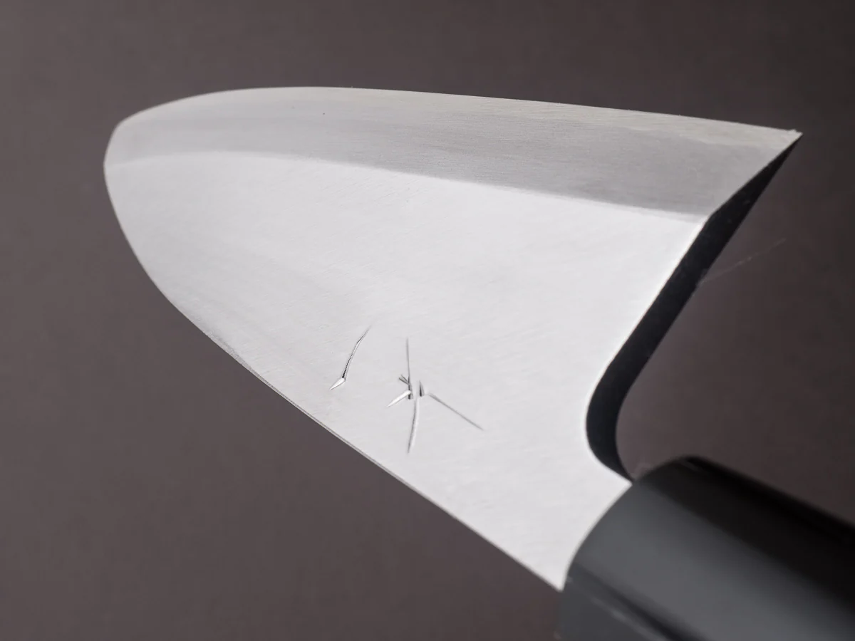 Hitohira - Gorobei - White #3 - 150mm Deba - Ho Wood Handle - Image 10