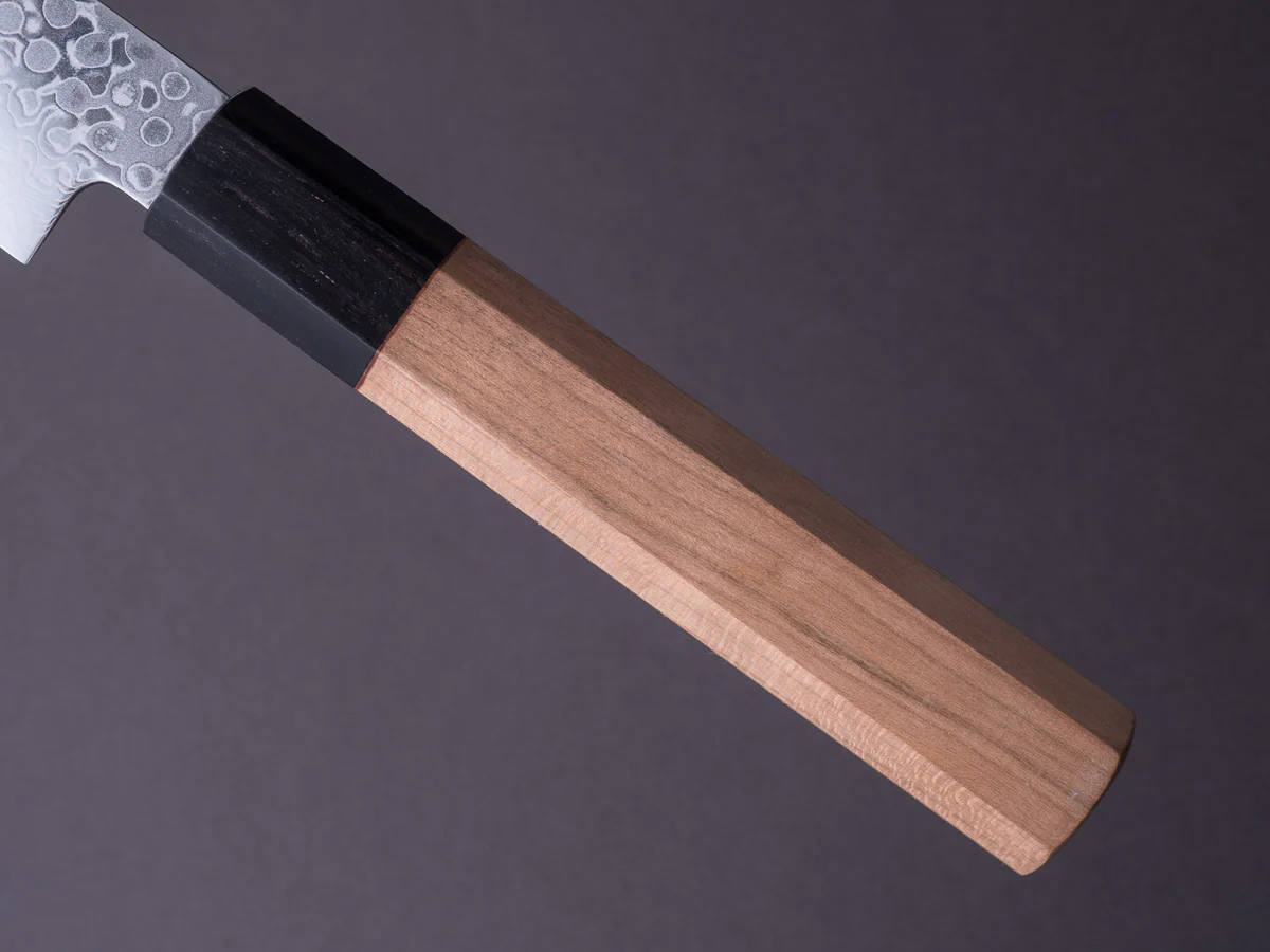 Hitohira - HG - Damascus - 150mm Petty - Cherry Wood Handle - Image 5
