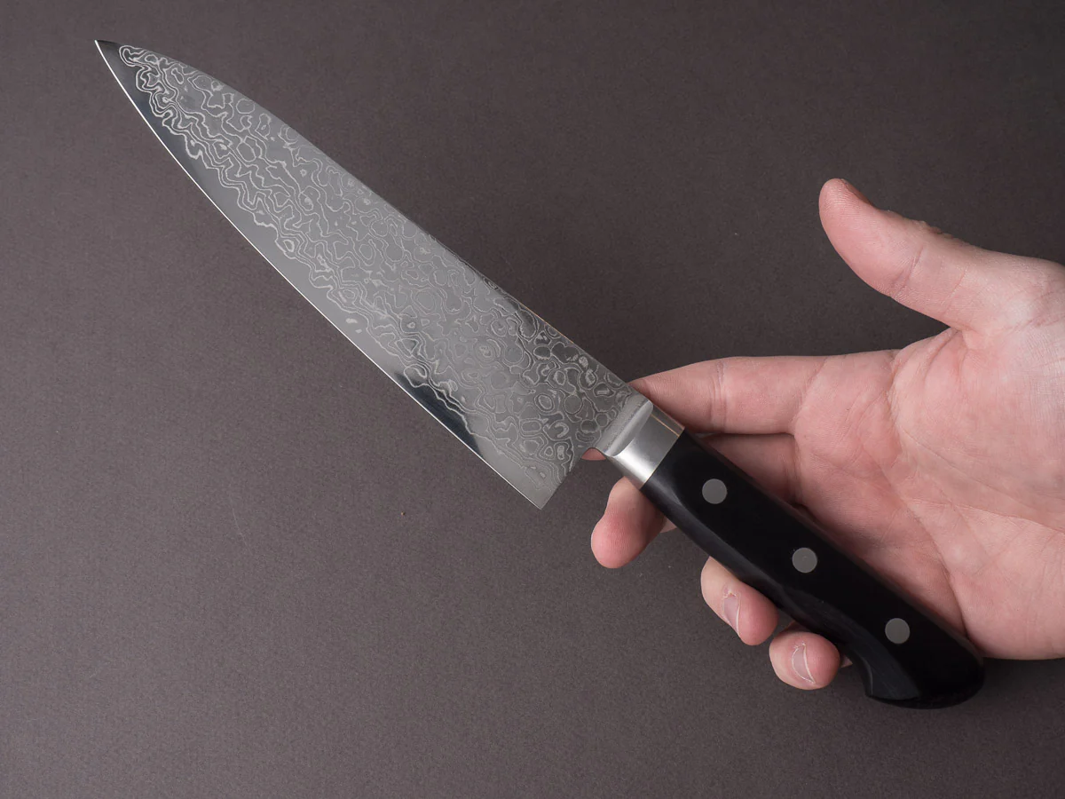 Hitohira - HG - Damascus - 180mm Gyuto - Western Handle - Image 6