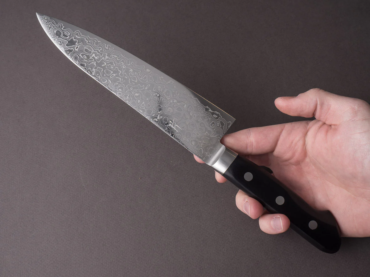 Hitohira - HG - Damascus - 180mm Gyuto - Western Handle - Image 7
